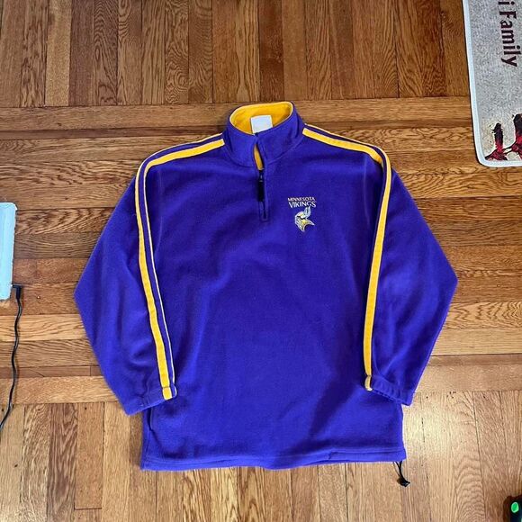 Vintage Minnesota vikings quarter‎ zip - Picture 1 of 5